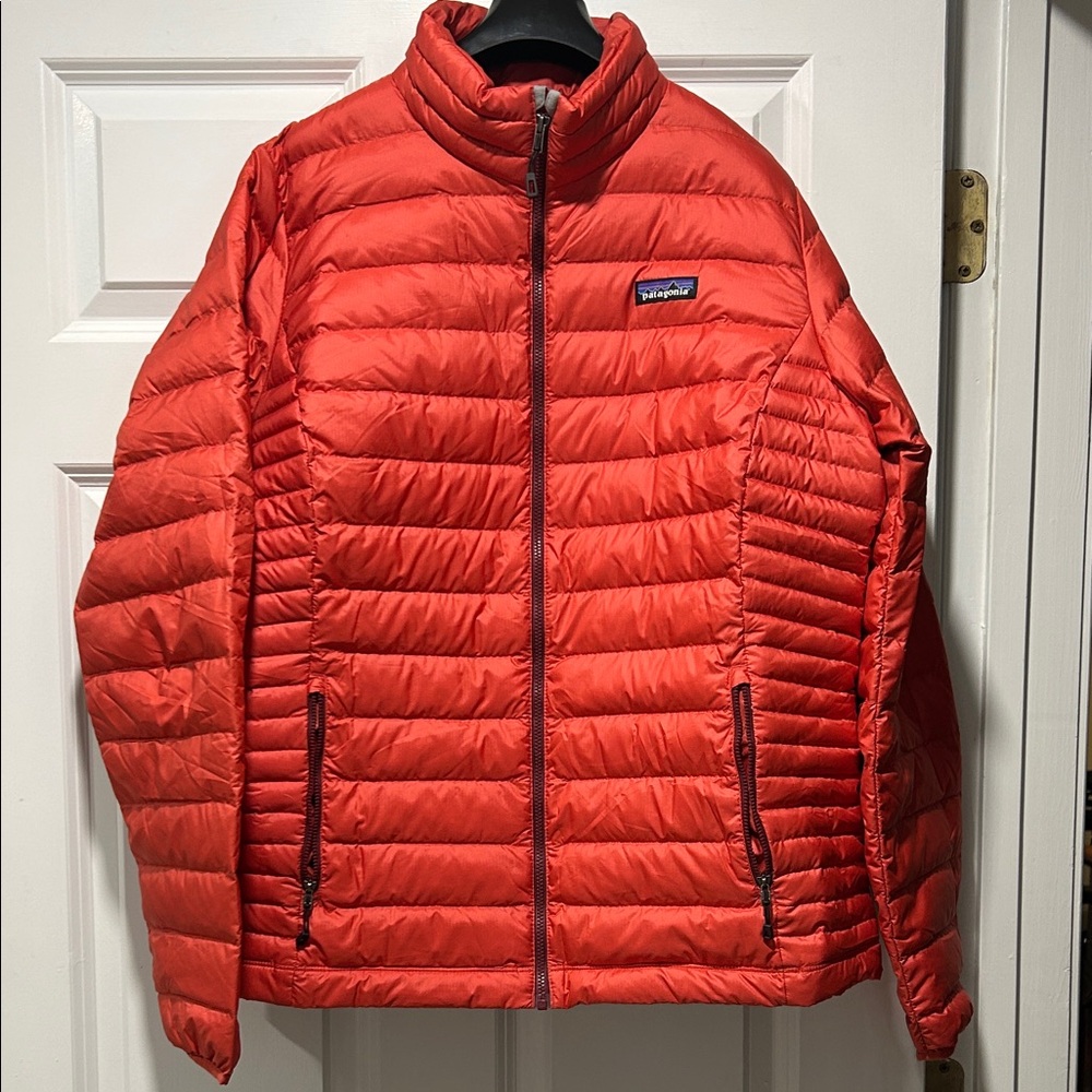 Patagonia Vibrant Red Quilted Jacket